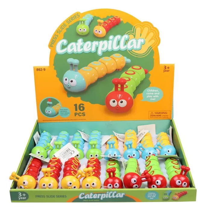 اسباب بازی کرم چرخ دار منعطف کد 8629