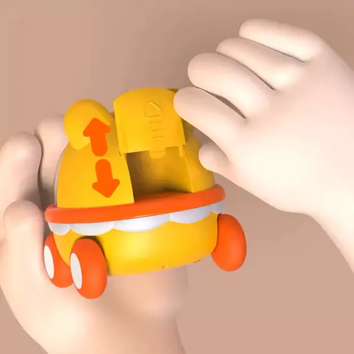 اسباب بازی ماشین قدرتی چرخ دنده کودک طرح خرس کد  HY666