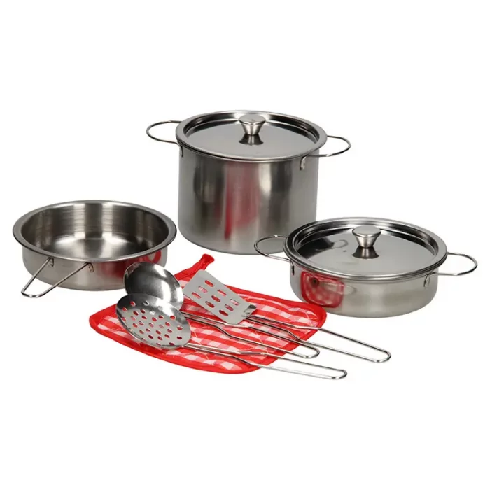 اسباب بازی ست قابلمه فلزی 9 تکه کد 7007932