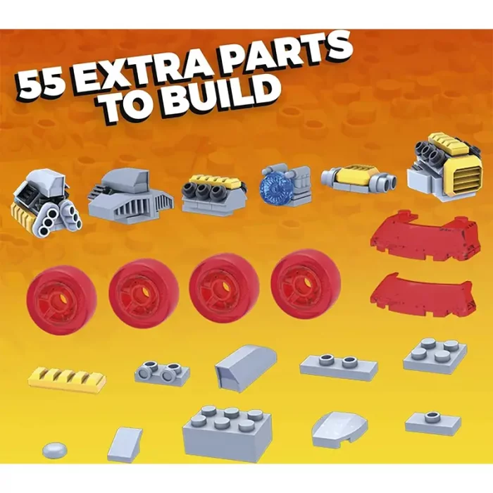 لگو ماشین هات ویلز 485 تکه کد GMV13