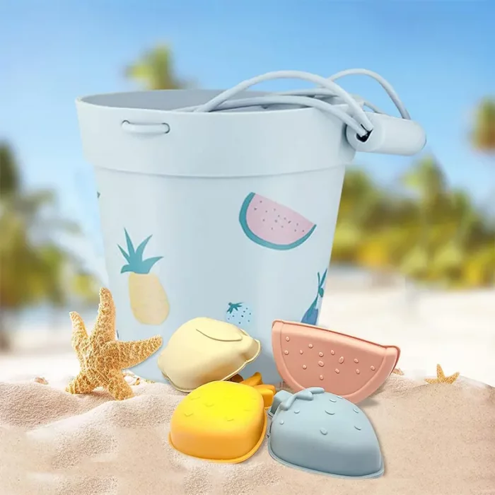 ست  سطل ساحلی سیلیکونی کد GYGJ007