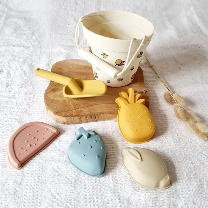 ست  سطل ساحلی سیلیکونی کد GYGJ007