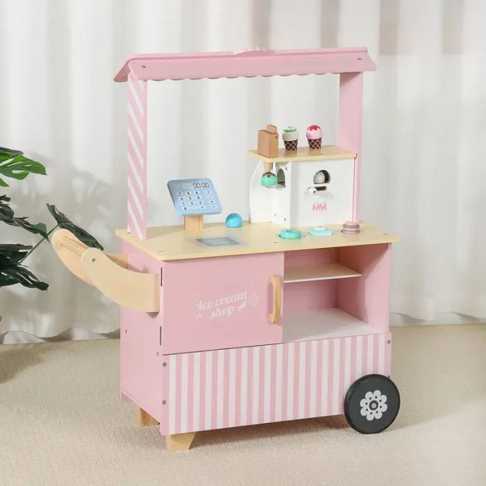 اسباب بازی استند بستنی چوبی کد MSN23038