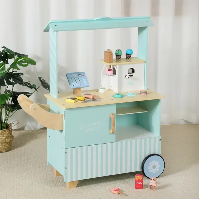 اسباب بازی استند بستنی چوبی کد MSN23038