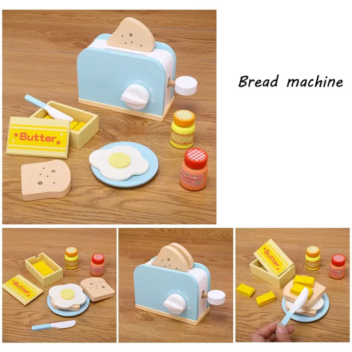 اسباب بازی توستر چوبی آبی کد KBQ2020014