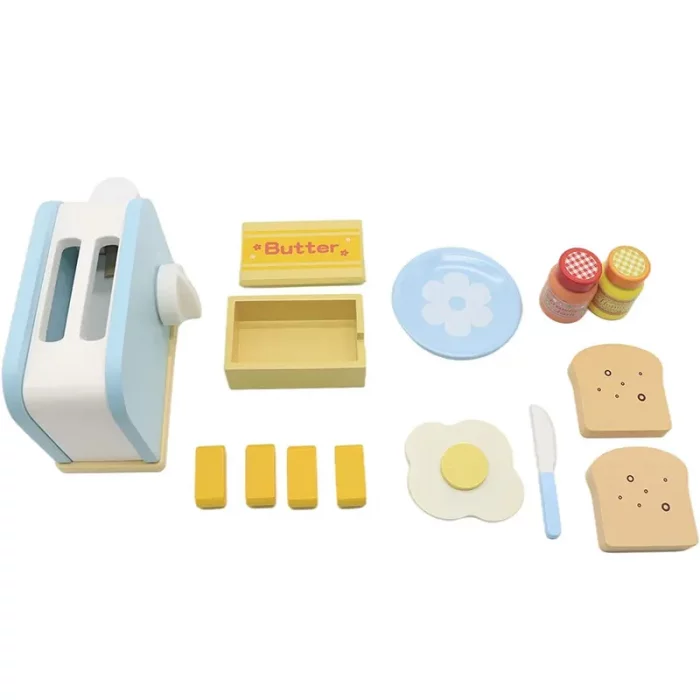 اسباب بازی توستر چوبی آبی کد KBQ2020014