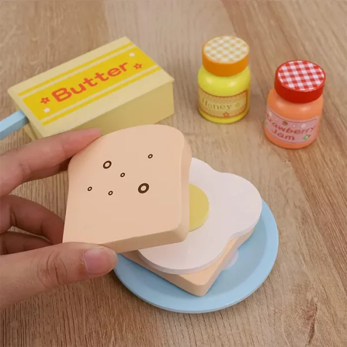 اسباب بازی توستر چوبی آبی کد KBQ2020014