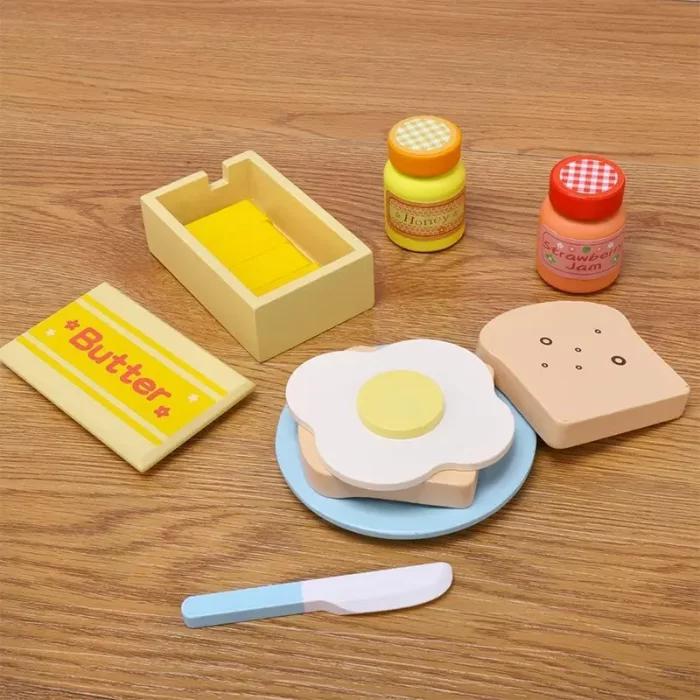 اسباب بازی توستر چوبی آبی کد KBQ2020014