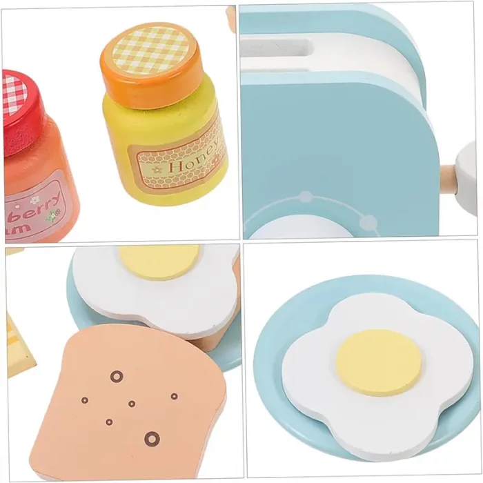 اسباب بازی توستر چوبی آبی کد KBQ2020014