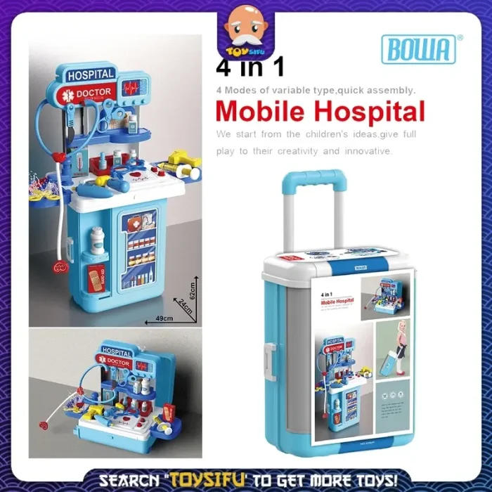 اسباب بازی پزشکی طرح چمدان کد 8390P