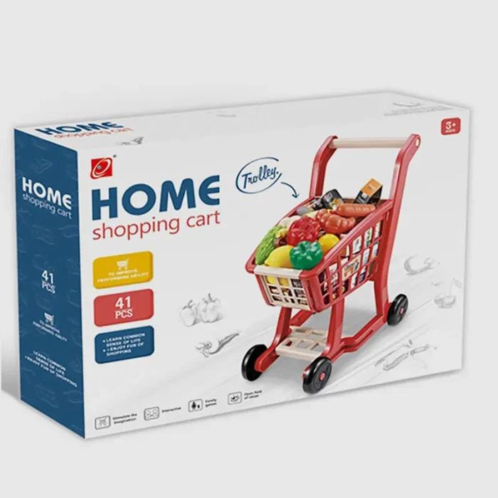 اسباب بازی سبد خرید فروشگاهی 41 تکه با لوازم کد 668100