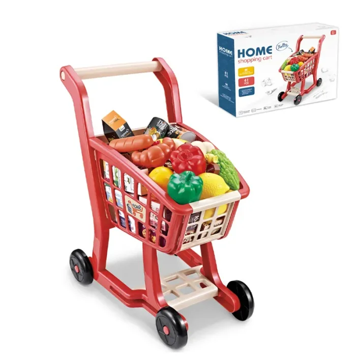 اسباب بازی سبد خرید فروشگاهی 41 تکه با لوازم کد 668100