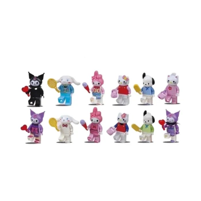 مینی فیگور  12 عددی طرح کرومی کد 22658