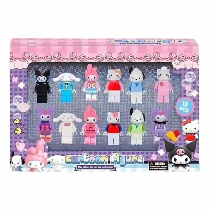 مینی فیگور  12 عددی طرح کرومی کد 22658