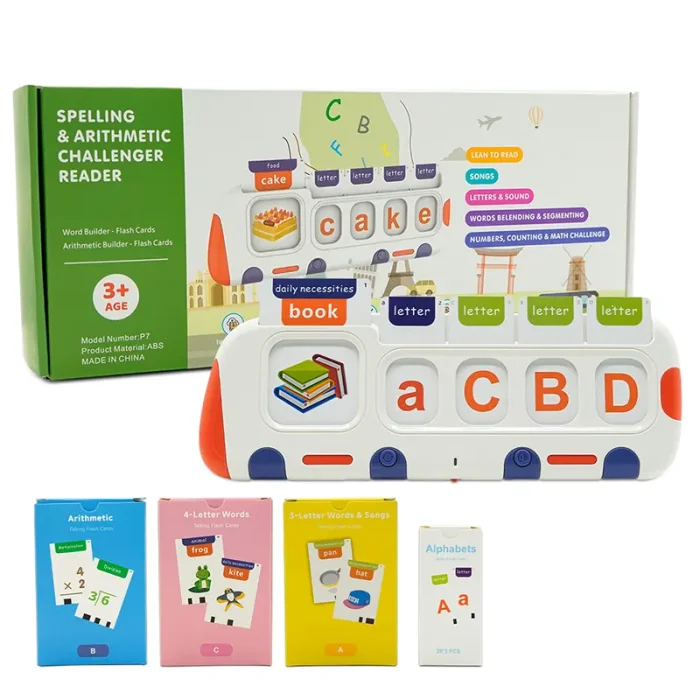 فلش کارت آموزش انگلیسی طرح ماشین کد P/P7/A