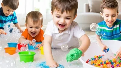 ایده های بازی خلاقانه با کودکان نوپا در خانه