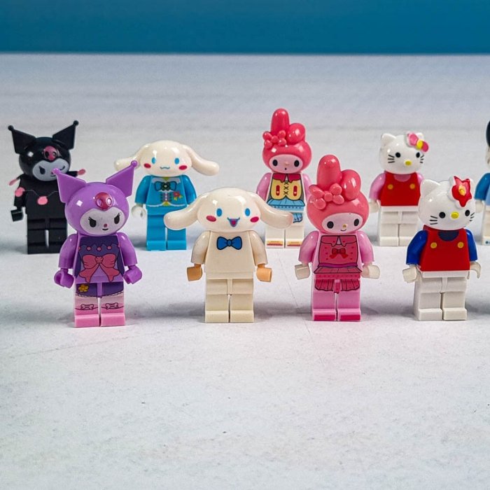 مینی فیگور  12 عددی طرح کرومی کد 22658