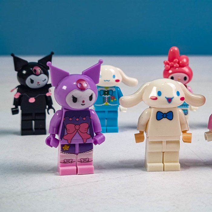 مینی فیگور  12 عددی طرح کرومی کد 22658