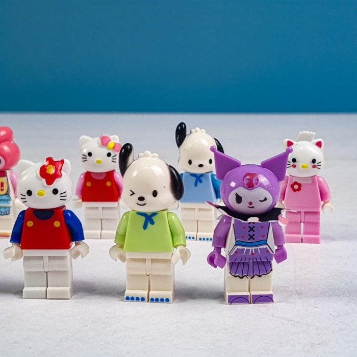 مینی فیگور  12 عددی طرح کرومی کد 22658