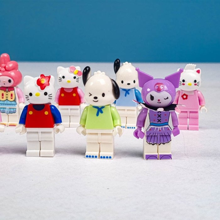 مینی فیگور  12 عددی طرح کرومی کد 22658