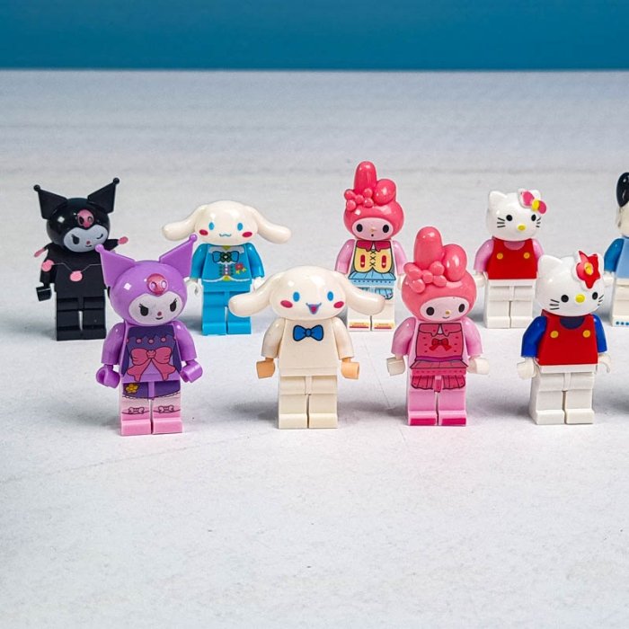 مینی فیگور  12 عددی طرح کرومی کد 22658