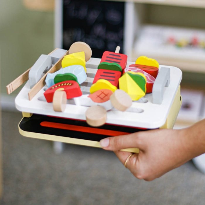 اسباب بازی استند اسنک و فست فود چوبی کد KBQ2022006