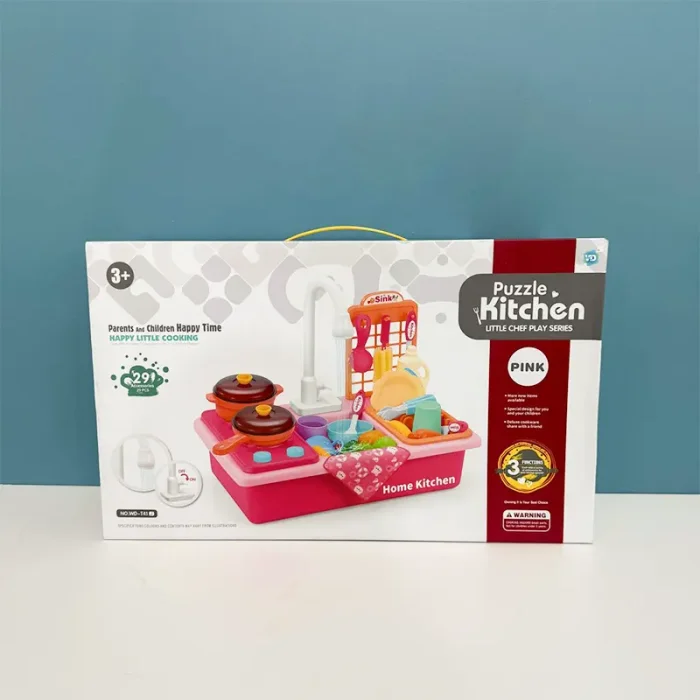 اسباب بازی سینک ظرفشویی به همراه اجاق گاز مدل WDT41