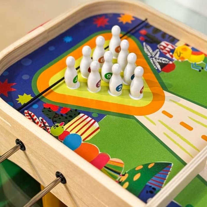 فوتبال دستی و برد گیم چوبی کد JHTOY900