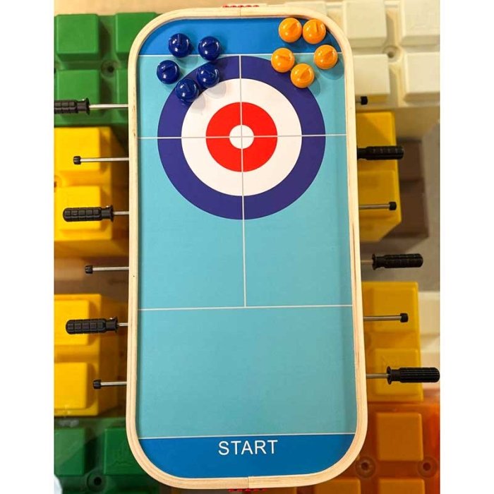 فوتبال دستی و برد گیم چوبی کد JHTOY900