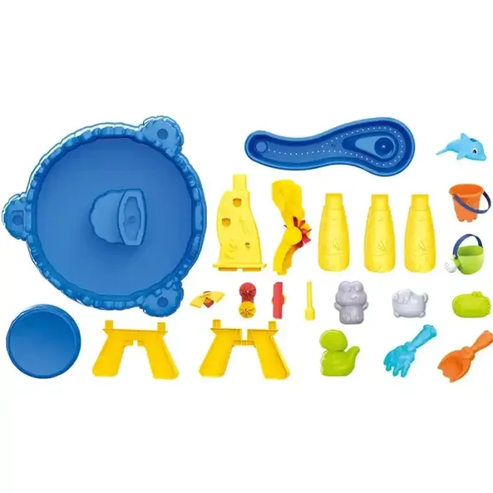 اسباب بازی میز آب بازی و شن بازی دو طبقه کد  HG1258