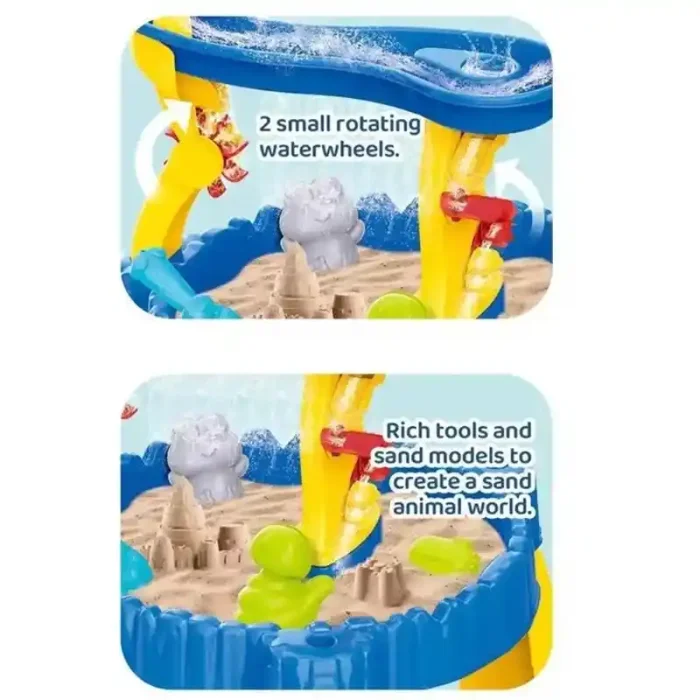 اسباب بازی میز آب بازی و شن بازی دو طبقه کد  HG1258