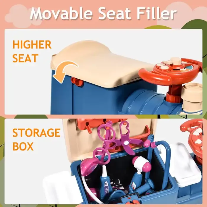 اسباب بازی ترولی قطار  پزشکی کد FDE88434