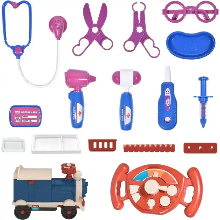 اسباب بازی ترولی قطار  پزشکی کد FDE88434