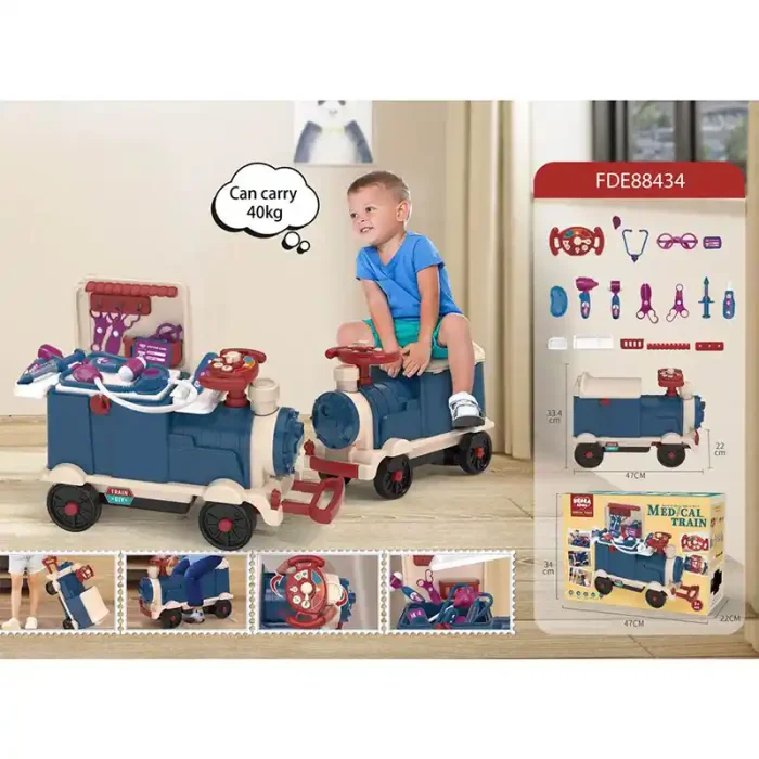 اسباب بازی ترولی قطار  پزشکی کد FDE88434