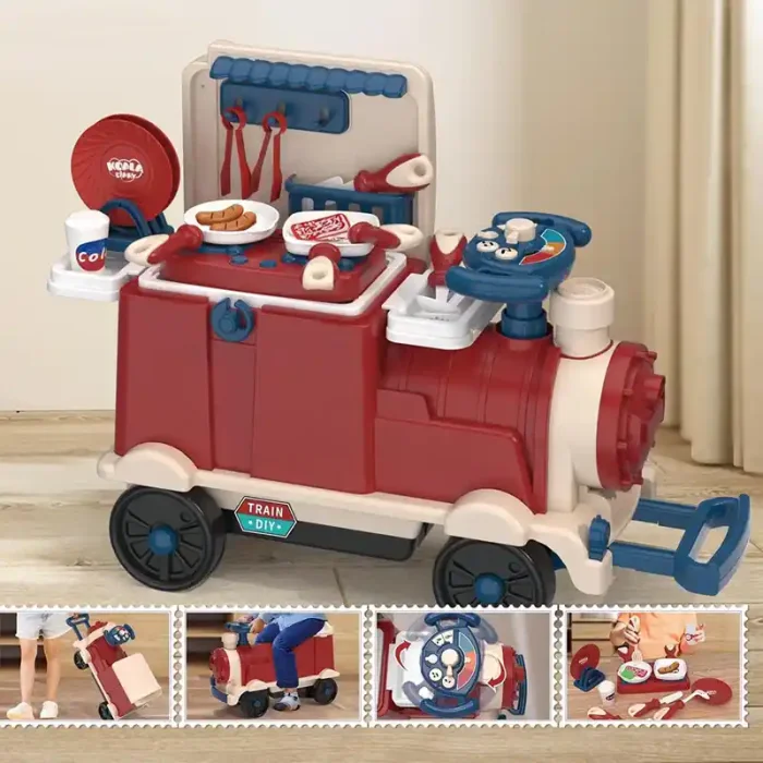 اسباب بازی ترولی قطار  آشپزخانه کد FDE88432