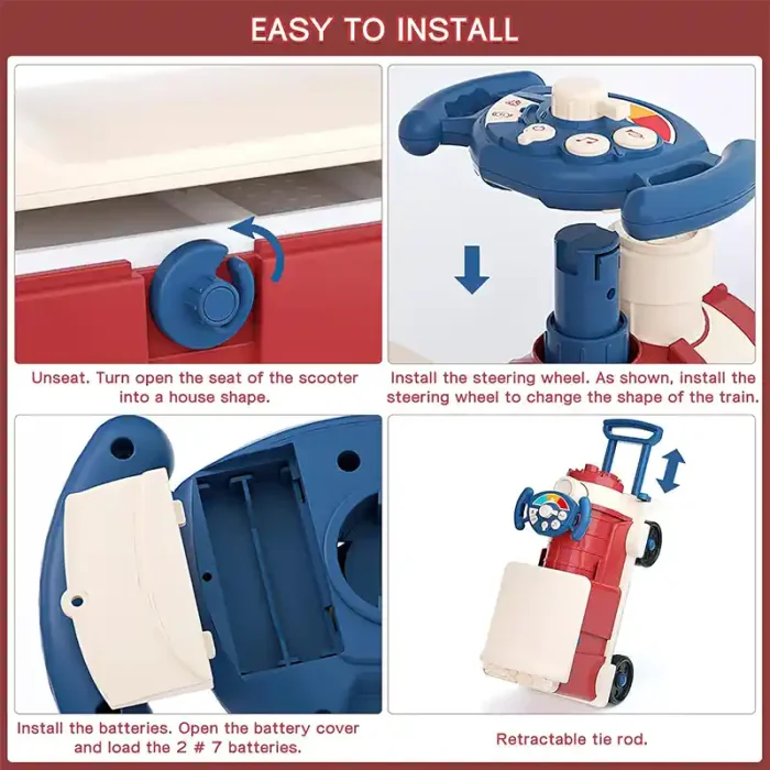 اسباب بازی ترولی قطار  آشپزخانه کد FDE88432