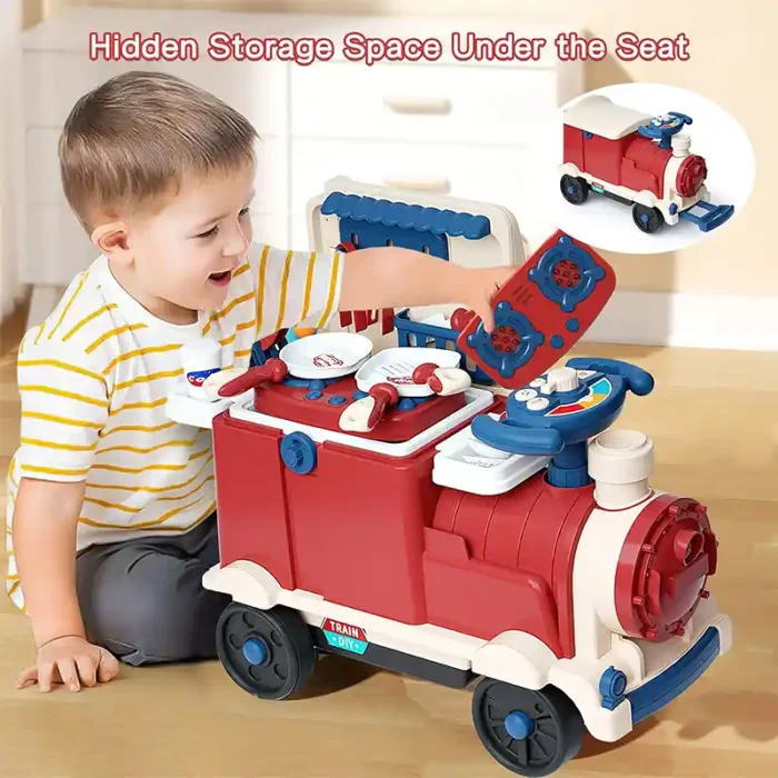 اسباب بازی ترولی قطار  آشپزخانه کد FDE88432