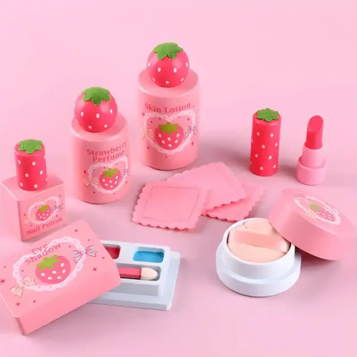 اسباب بازی میز آرایش چوبی با لوازم کد 7035725