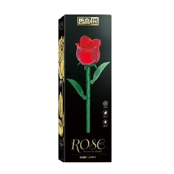 لگو گل رز  تک شاخه کد 957005