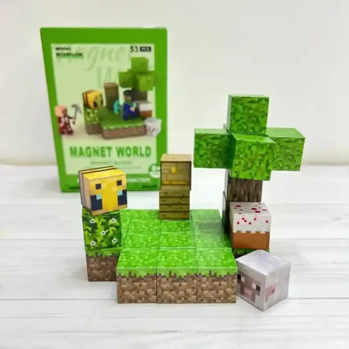 بلوک مغناطیسی ماینکرافت 50 تکه کد S0011