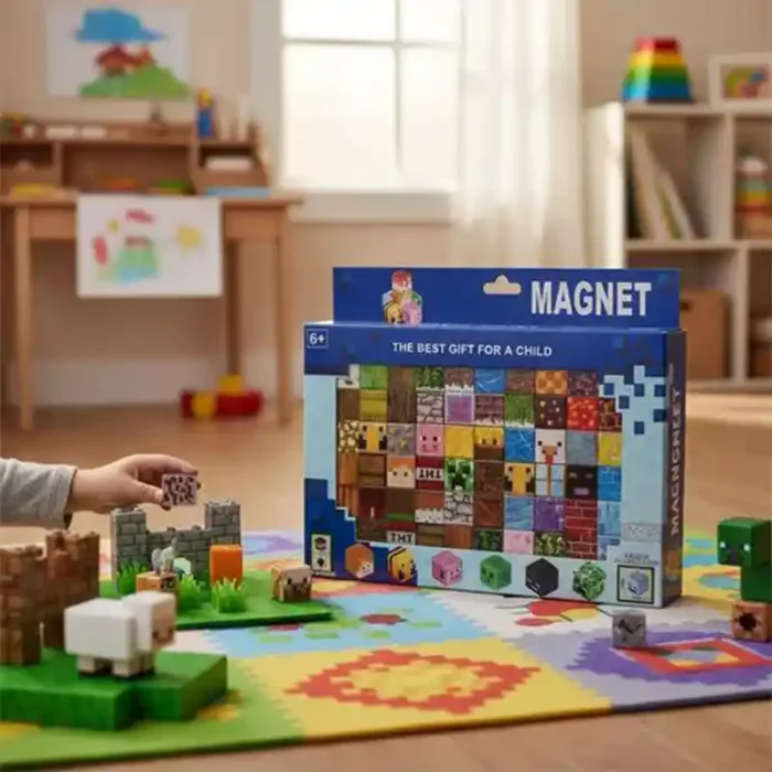 بلوک مغناطیسی ماینکرافت 60 تکه کد S00130