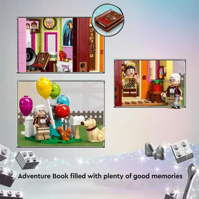 اسباب بازی لگو مدل خانه آپ 598 تکه کد 5504