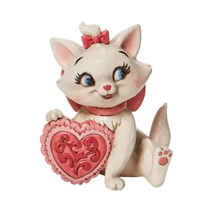 فیگور دیزنی ماری گربه های اشرافی Marie Cat Holding Heart Figurine کد 6010107