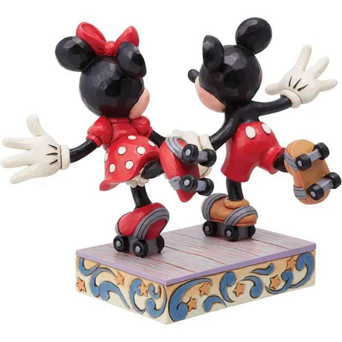 فیگور دیزنی میکی موس و مینی موس Mickey And Minnie Roller Skating کد 6014315