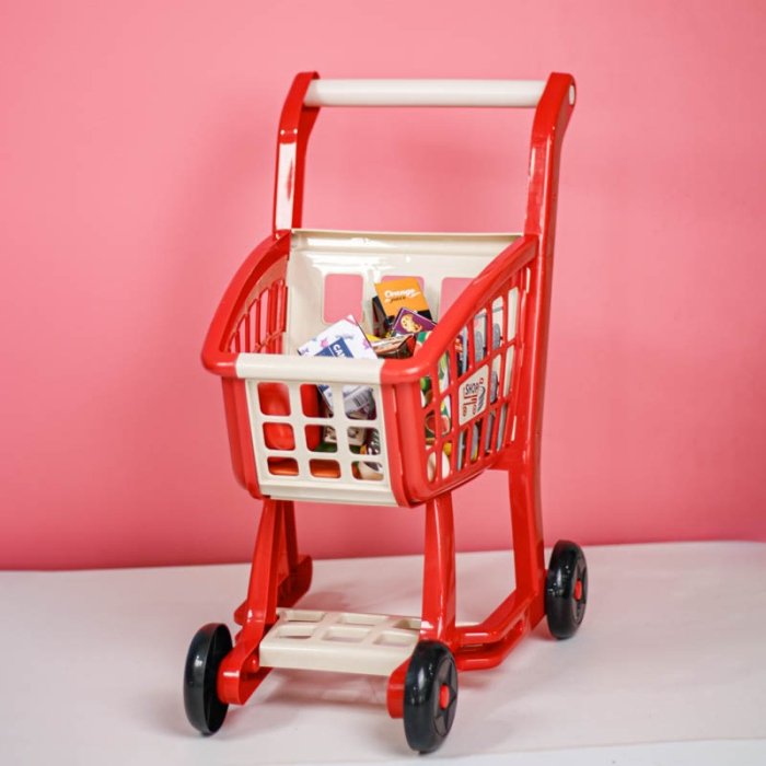 اسباب بازی سبد خرید فروشگاهی 41 تکه با لوازم کد 668100