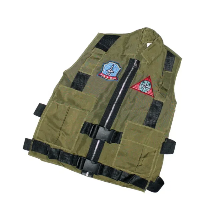 لباس مشاغل کودک خلبان سبز با لوازم کد A012