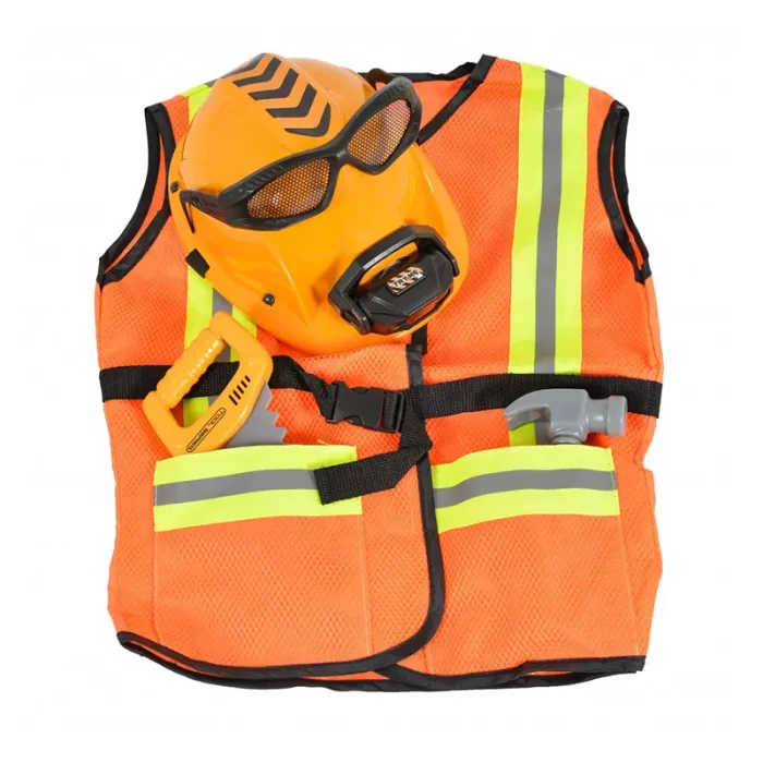 لباس مشاغل کودک نجار با لوازم کد T022