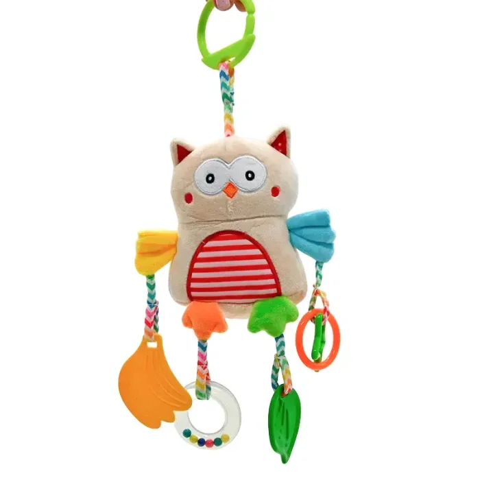 عروسک پولیشی جغجغه ای مدل جغد کد 7037598