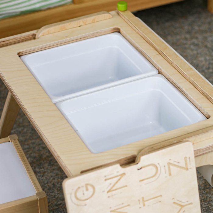 میز کودک مونته سوری به همراه رول کاغذ کد 30605559