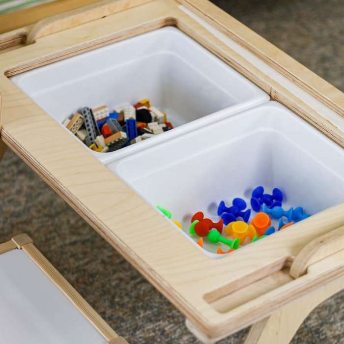 میز کودک مونته سوری به همراه رول کاغذ کد 30605559